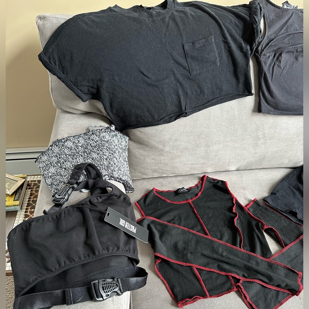 Lot of 8 festival/club shirts